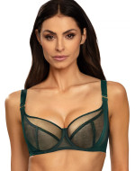 Σουτιέν Ewa Bien B161 balconette για μεγάλο στήθος σε σμαραγδί